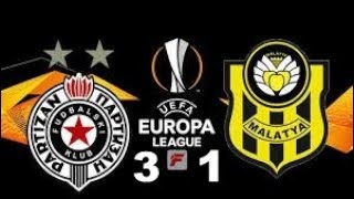 Partizan amp Yeni Malatyaspor 31 UEFA Avrupa Ligi Maç Özeti 08082019 [upl. by Renrag]