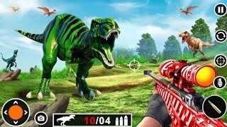 New Dinosour Hunter Game 3D Gun Games – Android Gameplay 7 [upl. by Anniahs]