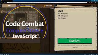 CodeCombat  Level 8 The Prisoner JavaScript Tutorial with Solution [upl. by Trefor]