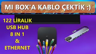 122 TLYE ETHERNET PORTLU USB HUB 🫢 2 NESİL MI BOXTA KABLOLU İNTERNET MÜMKÜN MÜ [upl. by Cerracchio674]