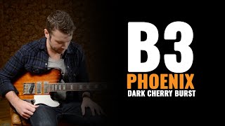 b3 Phoenix Driftwood in Dark Cherry Burst  CME Gear Demo  Joel Bauman [upl. by Tortosa]