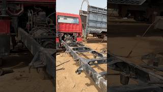 How Truck Chassis Length Increase amp Alteration Process truck mechanic repair skills shorts [upl. by Kuehnel307]