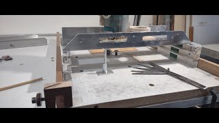 Router Flattening Sled Milling ALUMINUM Part 3 [upl. by Sibie]