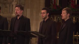 Es Ist ein Ros entsprungen Praetorius The Gesualdo Six at Ely Cathedral [upl. by Ahsyak]