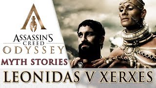 Leonidas vs Xerxes  Myth Animation Ep 4  Greek Mythology In AC Odyssey [upl. by Ahsote]