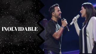 Laura Pausini y Luis Fonsi  Inolvidable En vivo en Miami  2024 [upl. by Ahtelahs]