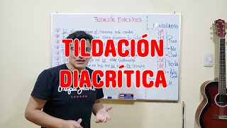 TRUCOS DE TILDACIÓN DIACRÍTICA👍 él tú mí sí té sé dé más Aprendo en casa [upl. by Nahtaj]