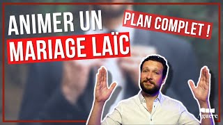 Comment animer un MARIAGE  5 Etapes pour une cérémonie laïque [upl. by Hoover350]