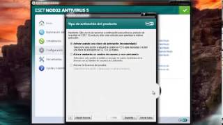 Descargar ESET NOD32 Antivirus 5 32 y 64 bits fullmp4 [upl. by Enajaras]