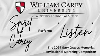 William Carey University at the Gary Graves Memorial Invitational Marching Competition [upl. by Eelaroc]