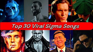 Top 30 Viral Sigma Songs2023  2024  Sigma Rule Ringtone  Background Music Tik Tok amp Reels [upl. by Ellmyer]