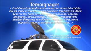 Lantenne satellite internet iNetVu automatisée 981 DriveAway FlyAway  Nj Albert Télécommunications [upl. by Luann]