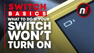 How to Fix Your Nintendo Switch When It Wont Turn On or Charge  Switch Basics [upl. by Zoes]