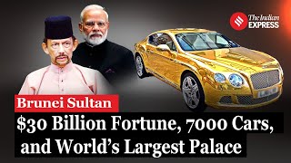 PM Modi Brunei Bruneis Sultan is Worlds Richest Monarch with A Palace and Largest Car Collection [upl. by Callie635]