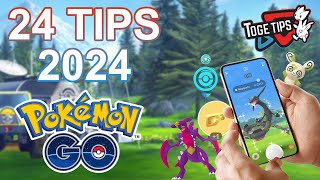 24 Pokémon Go Tips amp Tricks YOU should know in 2024 [upl. by Athenian490]