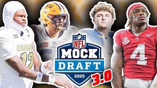 2025 NFL First Round Mock Draft For All 32 Picks 30 MidSeason Predictions [upl. by Legyn]