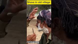 ASMR fast shaving cream with barber is old asmr shaving lofi barbershop asmrvideo [upl. by Merari]