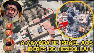 A intensa caçada de Israel aos líderes do Hezbollah [upl. by Nawud]