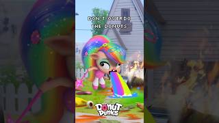 Beware of a donut overdose 🦄 donutpunks mobilegame memes zombie funnyanimals funny [upl. by Dnalra]