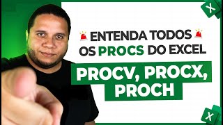 Todos os PROCs do Excel  PROCV PROCX PROCH e PROC [upl. by Fasta]