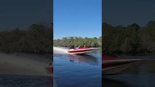 22 stoker making a pass Powered by an Evinrude v8 2 stroke [upl. by Carlota]