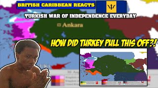 caribbean british react to The Turkish War of Independence Every Day reaction [upl. by Natassia313]