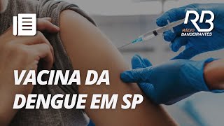 Vacina da dengue está disponível em todos os postos de saúde de SP [upl. by Naoj86]