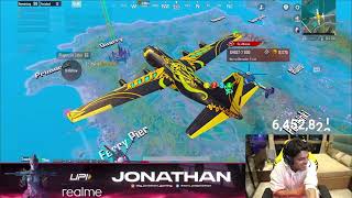 40 Kills Ka Jonathan Ne Challenge Complete Kiya 😱 Bgmi Gameplay [upl. by Dirfliw235]