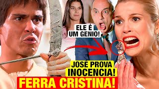 ALMA GÊMEA José Aristides TEM IDEIA GENIAL prova INOCÊNCIA e DESMASCARA CRISTINA Resumo de hoje [upl. by Fauch]