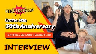 Pauly Shore Celebrates 30 Years Of Encino Man Starring Sean Astin And Brendan Fraser [upl. by Agler]