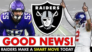 GOOD NEWS Raiders Did Something Smart Today  Tons Of Roster Moves Before Jaguars Game [upl. by Greenman26]