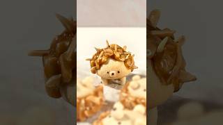 Cutest Cookie Ever Hedgehog Florentine Nougat Butter Cookie Recipe 😍 맛있어서 미쳐버림 고슴도치 플로랑탱 버터 쿠키 만들기 [upl. by Gnuh]