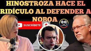 JANET HINOSTROZA HACE EL RIDICULO AL TILDAR MAL JOHN LEE ANDERSSON Y DEFENDER A NOBOA NOTICIAS RFE [upl. by Eardnoed]