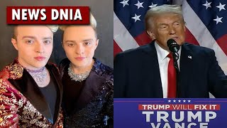 Jedward bez hamulców o wyborach w USA i Trumpie na MTV EMA 2024  mocne słowa [upl. by Bihas386]