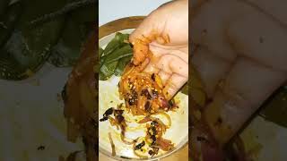 সিদ্ধ শিমের হাতে মাখা ভর্তা  vorta recipe shortfeed youtubeshorts cookingshorts [upl. by Namruht]