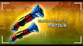 Pixel Gun World  Blackbeards Pistols  Review [upl. by Margot]