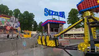 MICHAEL HARRIS SIZZLER onride at Chester Races Fair 852024 [upl. by Howlyn]