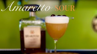 Amaretto Sour  How to make [upl. by Xeno812]