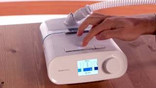 Adjusting humidification on the DreamStation  Philips  Sleep therapy system [upl. by Cirdec]