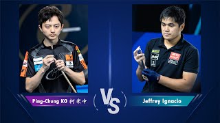 PingChung KO 柯秉中 v Jeffrey Ignacio｜2024 Maldives Open 10Ball Championship 馬爾地夫公開賽 [upl. by Milzie]