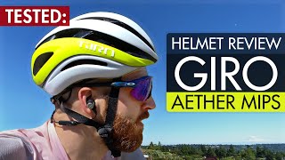 Worth the upgrade Giro Aether MIPS Helmet Review  Testing out the new road and gravel flagship lid [upl. by Nylegna]