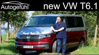 Volkswagen Multivan T6 Facelift FULL REVIEW driving the T61  Autogefühl [upl. by Rehpotirhc]