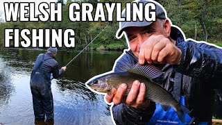 Float Fishing For Grayling On The Welsh Dee [upl. by Nilkcaj]