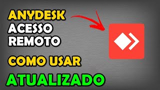 Anydesk  Como Usar Vídeo Atualizado [upl. by Nehgem]