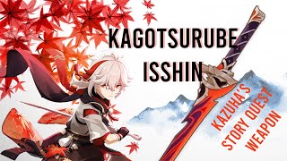 Kagotsurube Isshin Cursed Sword  Genshin Quick Guide [upl. by Kee]