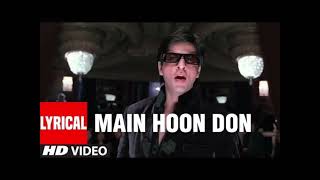 Main Hoon Don Full Song  Don  Bass Boosted [upl. by Garrard363]