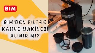 Filtre Kahve Makinesi inceleme ve Evde filtre kahve yapımı  Bim Aktüel [upl. by Ahrendt]