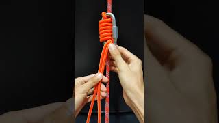 Slider Knot  Bachmann knot  Great Knot for Climbers [upl. by Padgett]