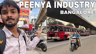 Peenya Industry Bangalore Metro Station Market Industrial Area Red Light Area Offices Rooms All Tour [upl. by Egni]