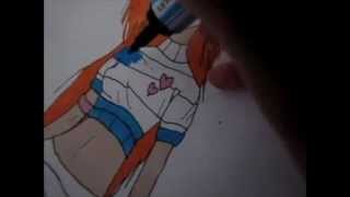 My Winx drawing winx Piirrustus Manga style [upl. by Swarts823]